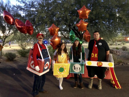 ASMCC members at RM Halloween Extravaganza 2018. The eighth year of the event.